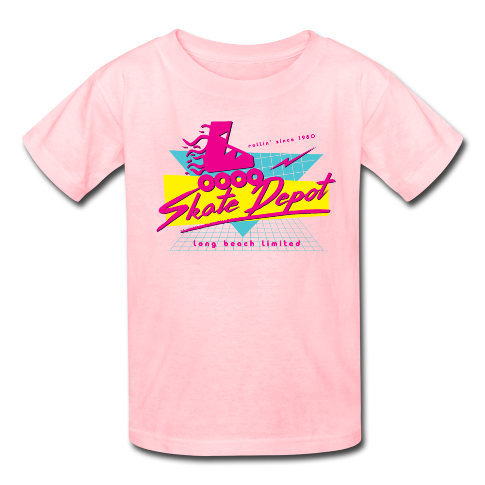 Skate Depot Retro | Kids' Tee (Multiple Colors) - pink