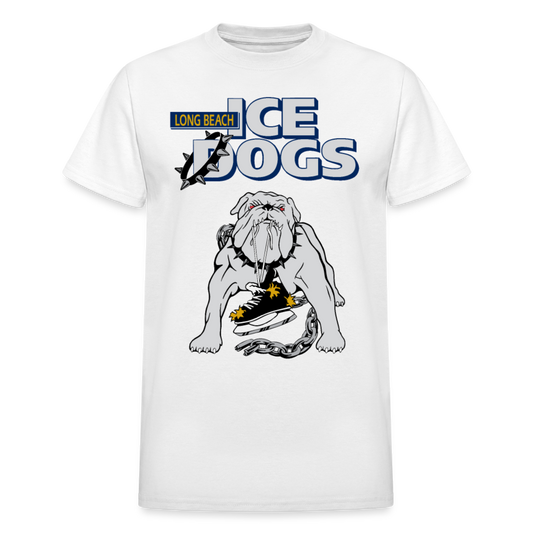 Ice Dogs Throwback | Men's White Tee - white