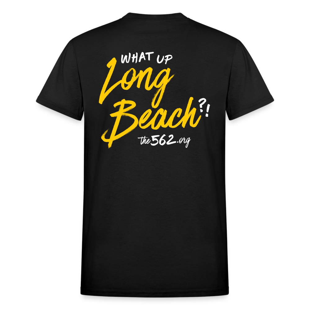 The 562 | What Up Long Beach?! Black Tee - black