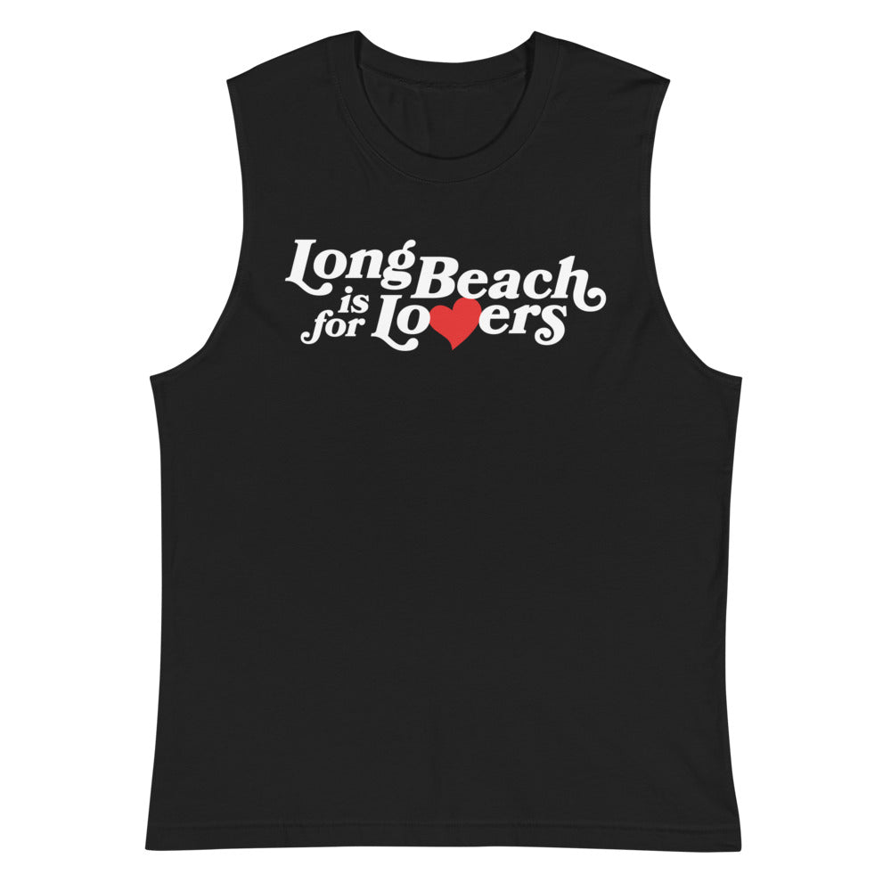 LB is for Lovers | Black Muscle Shirt